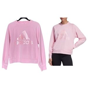 Adidas Pink ID Glory Crewneck Sweatshirt